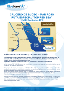 crucero de buceo – mar rojo ruta especial“top