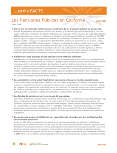 Public Pensions in California (in Spanish)