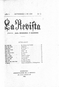 Año1, nº 2 (5 set. 1899) - Publicaciones Periódicas del Uruguay