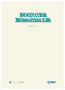 Lengua y literatura : módulo 1 - Biblioteca Nacional de Maestros