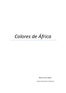 Colores de África - Centro Universitario de Ciencias de la Salud