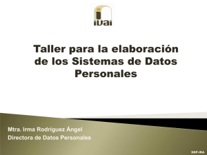 Diapositiva 1 - Instituto Veracruzano de Acceso a la Información y