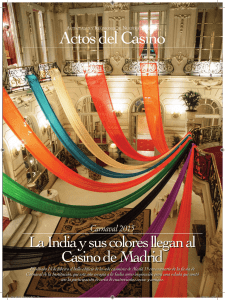 La India y sus colores llegan al Casino de Madrid