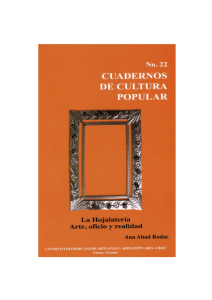 Cuaderno de Cultura Popular N.22 Hojalata.pmd