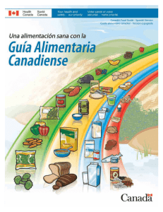 Canada`s Food Guide - Spanish Version Guide alimentaire canadien