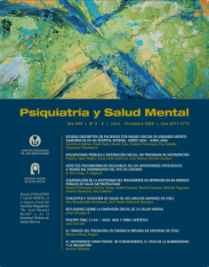descargar nº 3-4 / 2008 - Sociedad Chilena de Salud Mental