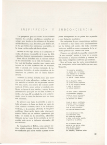 INSFfRf\CrON SUBCONCIENClf - Biblioteca Nacional de Colombia
