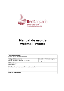 Manual de usuario webmail
