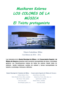 Programa - Conservatorio Superior de Música de Navarra