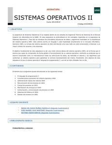 SISTEMAS OPERATIVOS II