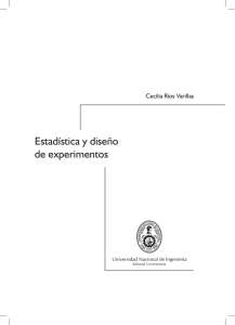 Estadística y diseño de experimentos