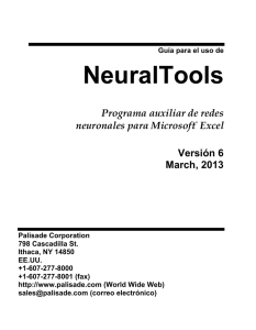 NeuralTools - Palisade Corporation