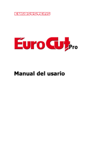 EuroCUT Professional 7 Manual Usuario