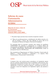 informe de casos cont admtiva 01-2004
