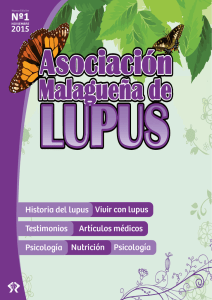 Revista Núm. 1 - Asociación Lupus y Autoinmunes Málaga