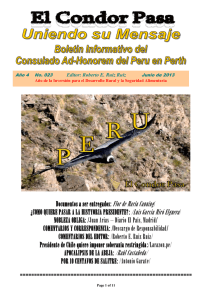 Boletín 23 - Consulado Honorario del Perú en Perth