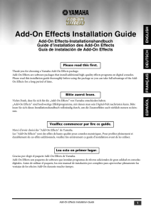 Add-On Effects Installation Guide
