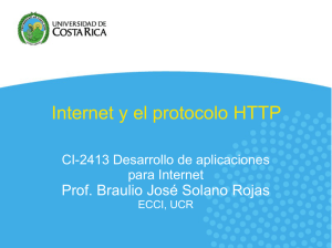 Internet y el protocolo HTTP