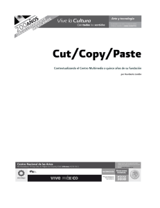 Cut/Copy/Paste - Centro Multimedia