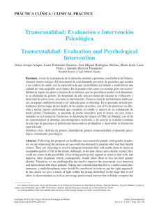 Evaluación e Intervención Psicológica