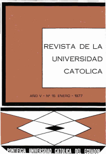 Revista 15 - Pontificia Universidad Católica del Ecuador