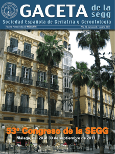 G Verano 35.indd - Sociedad Española de Geriatría y Gerontología