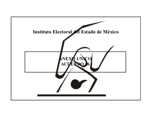 Anexas - Instituto Electoral del Estado de México