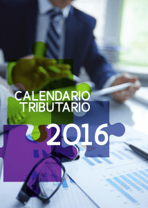 calendario tributario - TRIBUTUM Consultores