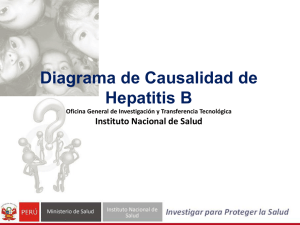 Diagrama de Causalidad de Hepatitis B