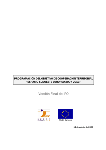 Versión Final del PO - Fondos Europeos Melilla