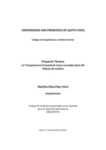 Martha Elisa Páez Vera - Repositorio Digital USFQ