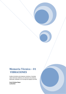 Memoria Técnica – 01 VIBRACIONES