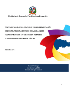 3er-informe-end-2014.. - Ministerio de Economía, Planificación y