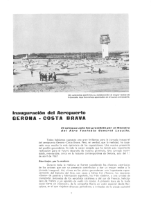 Inauguración del Aeropuerto GERONA - COSTA BRAVA