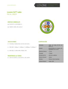 Loxone CAT7 cable