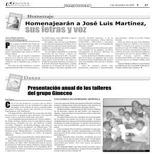 pagina 27. - La gaceta de la Universidad de Guadalajara