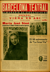María José Simó - Fundación Juan March
