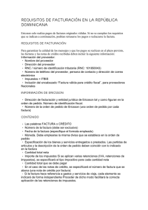 Requisitos de facturación en la República Dominicana