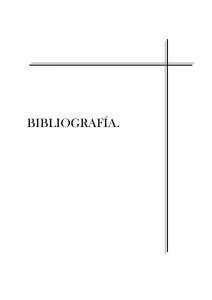 BIBLIOGRAFÍA.