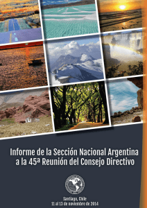 Argentina - Instituto Panamericano de Geografía e Historia