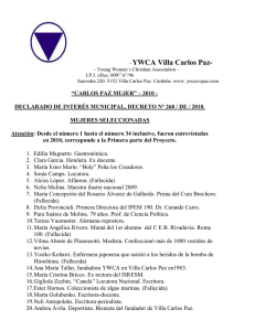 Clic Aquí! - YWCA Villa Carlos Paz