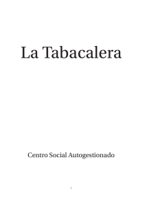 Dossier "La Tabacalera de Lavapiés"