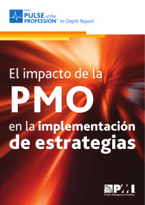 Impact of PMOs on Strategy Implementation Report - Spanish