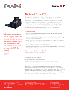 The Panini Vision X® P