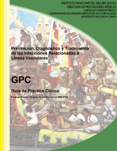 GRR Infecciones de líneas vasculares