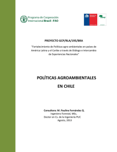 Estudio de Políticas Agroambientales en Chile