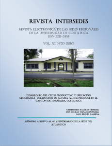 Revista intersedes - Universidad de Costa Rica