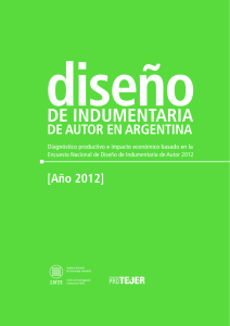 Estudio de diseño de autor en Argentina 2012