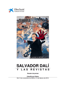 Salvador Dalí y las revistas - Sala de Prensa