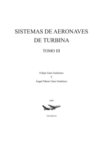 sistemas de aeronaves de turbina